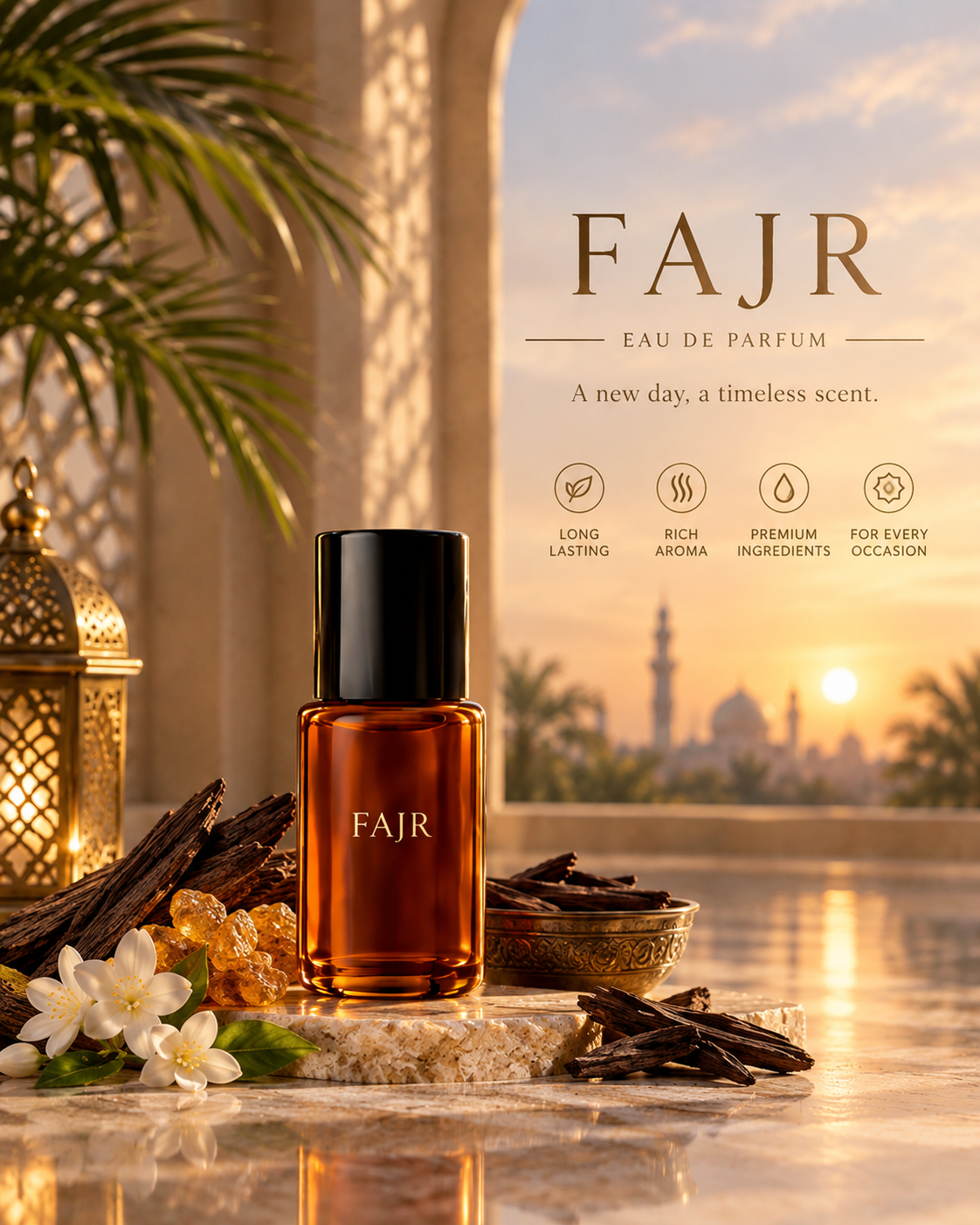 Fajr Perfume Oil | Essence of Peace & Spiritual Reflection